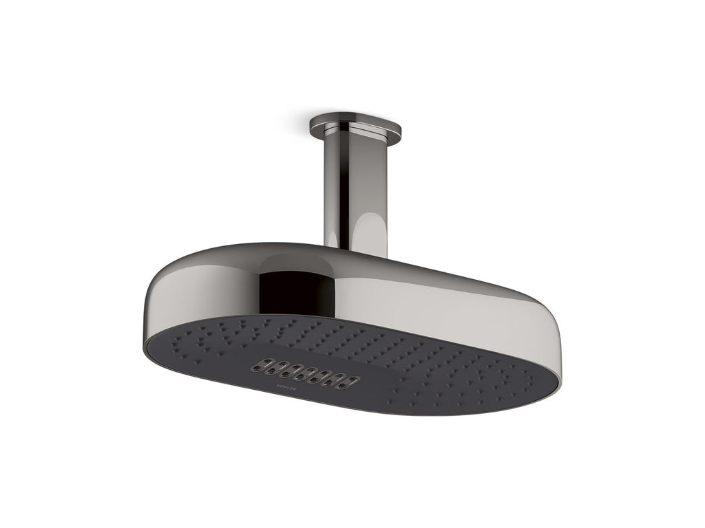 Statement® Oblong 14" Two-Function Rainhead, 1.75 Gpm