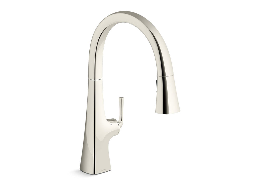 Graze® Touchless Pull-Down Kitchen Sink Faucet With Three-Function Sprayhead