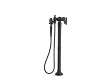 Artifacts® Floor-Mount Bath Filler Trim With Handshower