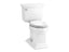 Memoirs® Stately Continuousclean St Two-Piece Elongated Toilet With Concealed Trapway, 1.28 Gpf