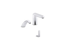 Kumin® Curve Touchless Lavatory Faucet And Soap Dispenser With Kinesis® Sensor Technology, Ac-Powered, 0.5 Gpm