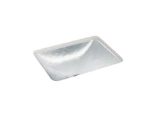 Yepsen® 20" Rectangular Undermount Bathroom Sink, No Overflow