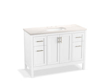 Hadron™ 48" Bathroom Vanity Cabinet With Sink And Quartz Top