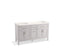 Hadron™ 60" Bathroom Vanity Cabinet With Sinks And Quartz Top