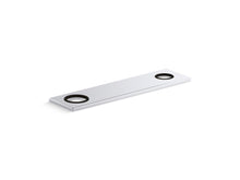 8" Two-Hole Escutcheon Plate For Insight™ And Kinesis® Lavatory Faucets And Soap Dispensers