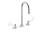 Triton® Bowe® Widespread Lavatory Faucet, Less Drain, 0.35 Gpm