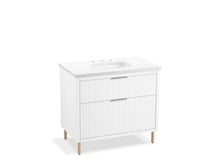 Spacity® 36" Wall-Hung Bathroom Vanity Cabinet With Sink And Quartz Top