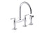 Edalyn™ By Studio Mcgee Two-Hole Bridge Kitchen Sink Faucet With Side Sprayer