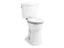 Kelston® Tall Two-Piece Elongated Toilet, 1.28 Gpf