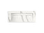 Constellation™ 60" Wall-Mount Trough Lavatory System With Backsplash