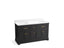 Charlemont™ 60" Bathroom Vanity Cabinet With Sinks And Quartz Top