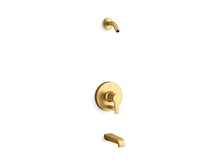 Pitch® Rite-Temp® Bath And Shower Trim Kit With Push-Button Diverter, Without Showerhead