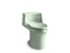 San Souci® One-Piece Compact Elongated Toilet With Concealed Trapway, 1.28 Gpf