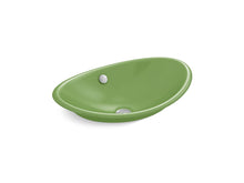 Iron Plains® 20-3/4" Oval Vessel Bathroom Sink