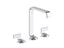 Guise™ Widespread Sink Faucet, Tall Spout, Lever Handles