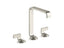 Guise™ Widespread Sink Faucet, Tall Spout, Lever Handles