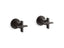 One™ Wall-Mount Bath Faucet Handles, Cross