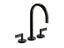 One™ Deck-Mount Bath Faucet, Gooseneck Spout, Lever Handles