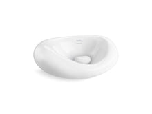 Landshapes™ By Daniel Arsham 21-1/2" Oval Vessel Bathroom Sink, No Overflow