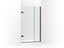 Composed™ 3/8" Pivot Door Glass And Hardware, No Handle