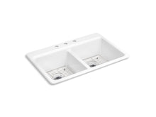 Riverby® 33" Top-Mount Double-Bowl Kitchen Sink