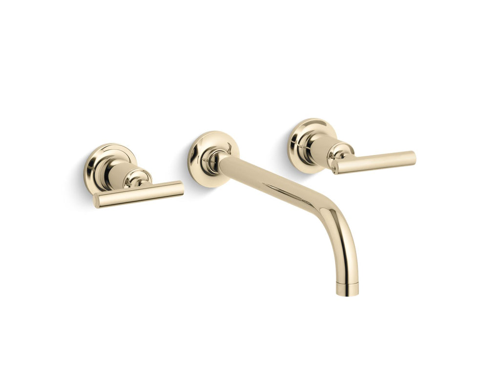 Purist® Wall-Mount Bathroom Sink Faucet Trim With Lever Handles, 1.2 Gpm