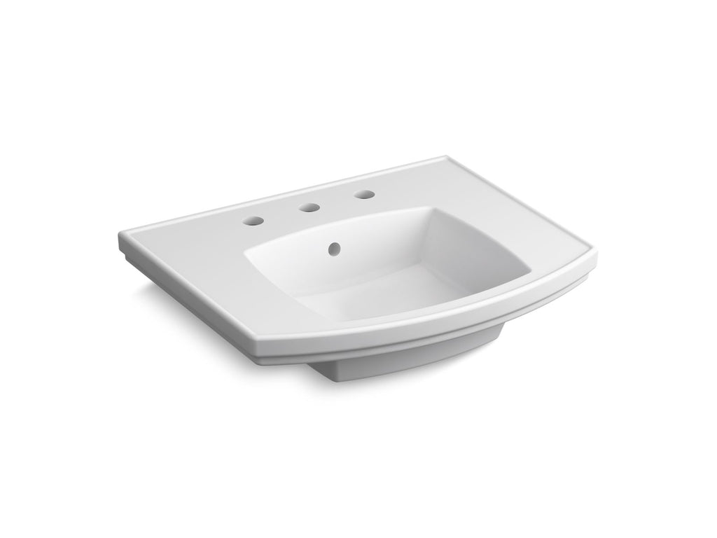 Kelston® 23-3/4" Rectangular Pedestal Bathroom Sink