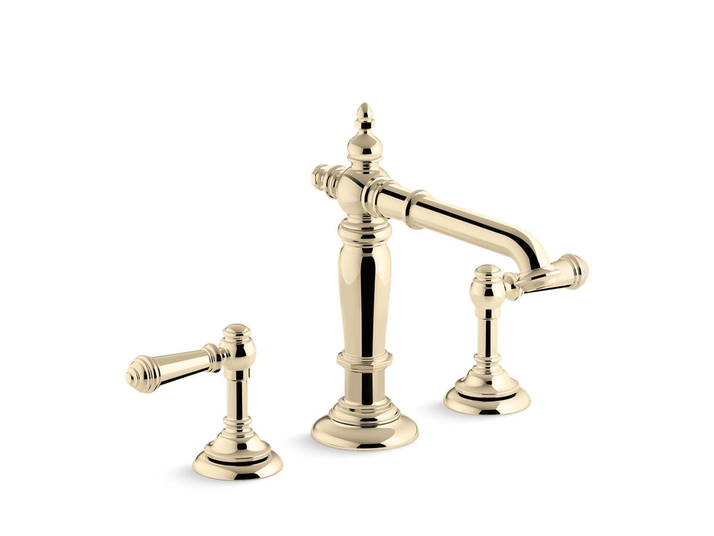 Artifacts® Bathroom Sink Faucet Spout With Column Design, 1.2 Gpm