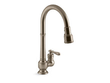 Artifacts® Pull-Down Kitchen Sink Faucet With Three-Function Sprayhead