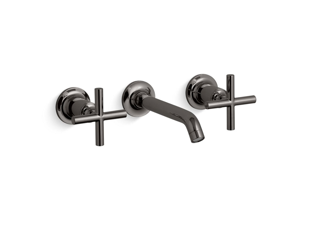 Purist® Wall-Mount Bathroom Sink Faucet Trim With Cross Handles, 1.2 Gpm