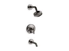 Purist® Rite-Temp® Bath And Shower Trim Kit With Push-Button Diverter And Lever Handle, 2.5 Gpm