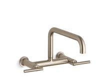 Purist® Two-Hole Wall-Mount Bridge Kitchen Sink Faucet