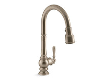 Artifacts® Pull-Down Kitchen Sink Faucet With Three-Function Sprayhead