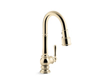 Artifacts® Pull-Down Kitchen Sink Faucet With Three-Function Sprayhead