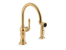 Artifacts® Single-Handle Kitchen Sink Faucet With Two-Function Sprayhead