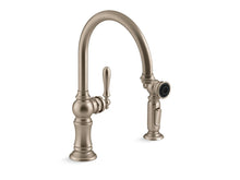 Artifacts® Single-Handle Kitchen Sink Faucet With Two-Function Sprayhead