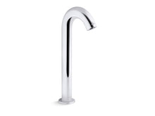 Oblo® Tall Touchless Faucet With Kinesis® Sensor Technology And Temperature Mixer, Hybrid-Powered