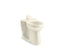 Modflex® Adjust-A-Bowl® Floor-Mount Rear Spud Flushometer Bowl With Bedpan Lugs