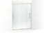 Pleat® 79-1/16" H Sliding Shower Door With 5/16"-Thick Glass