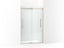 Elmbrook™ Frameless Sliding Shower Door, 73-9/16" H X 44-5/8 - 47-5/8" W, With 5/16" Thick Crystal Clear Glass