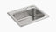 Southhaven® 25" Top-Mount Single-Bowl Kitchen Sink