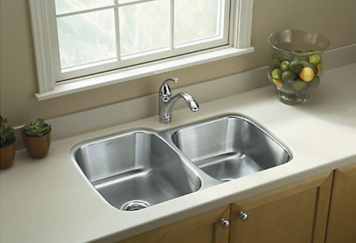 Mcallister® 31-1/2" Undermount Double-Bowl Kitchen Sink