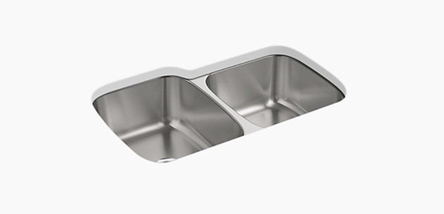 Mcallister® 31-1/2" Undermount Double-Bowl Kitchen Sink