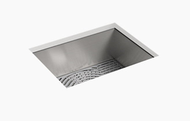 Ludington® 24" Undermount Single-Bowl Kitchen Sink With Accessories