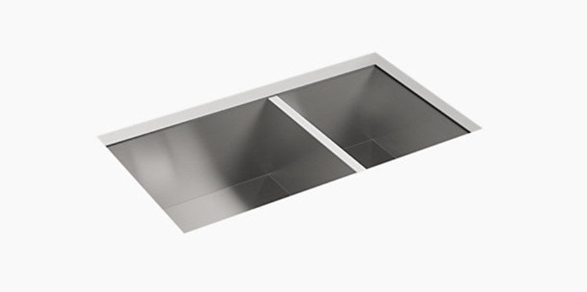 Ludington® 32" Undermount Double-Bowl Kitchen Sink