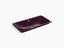 Iron Plains® Drop-In/Undermount Vessel Bathroom Sink With Black Plum Painted Underside