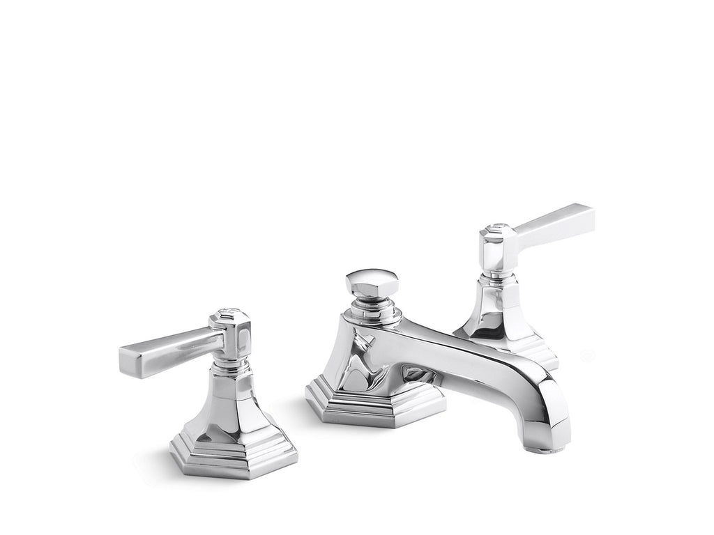 For Town Sink Faucet, Low Spout, Lever Handles