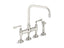 For Town Kitchen Faucet With Sidespray, Lever Handles