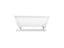 Freestanding Claw Foot Bathtub With White Exterior