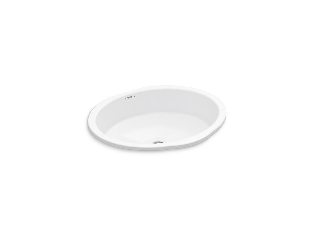 Perfect Under-Mount Sink, Centric Oval With Overflow